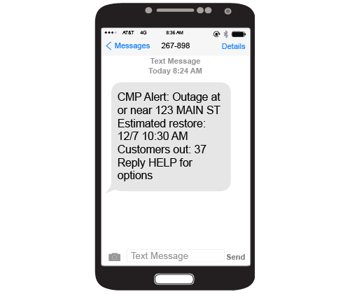 Outage Alerts - CMP